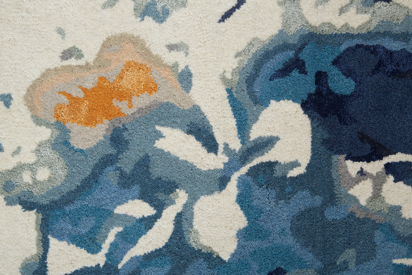 Dafney Transitional Floral & Botanical, Blue