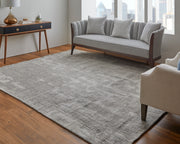 Eastfield Modern Abstract, Gray/Ivory