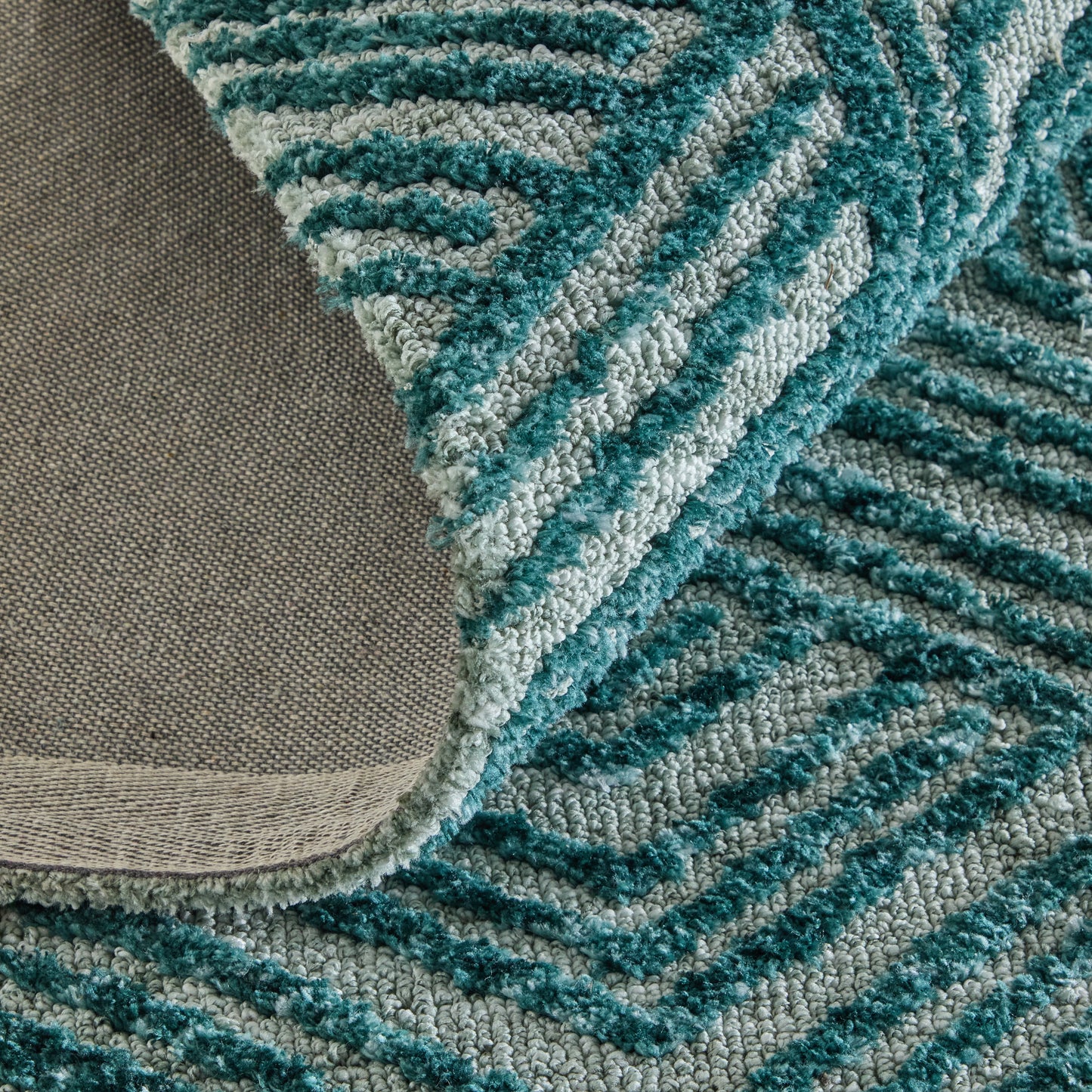 Colton Modern Geometric, Blue