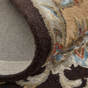 Prescott Traditional Floral & Botanical, Brown/Tan/Orange