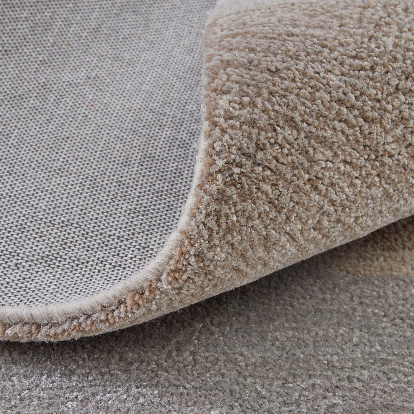 Anya Transitional Abstract, Ivory/Gray