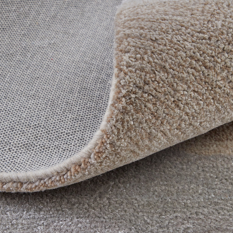 Anya Transitional Abstract, Ivory/Gray