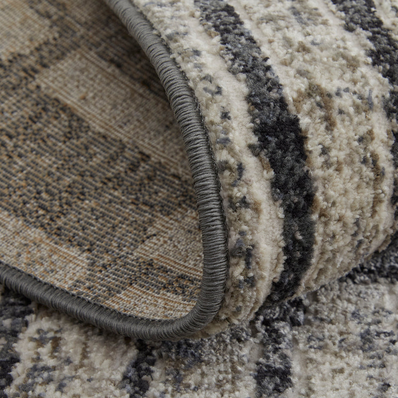 Kano Transitional Geometric, Gray/Black/Ivory
