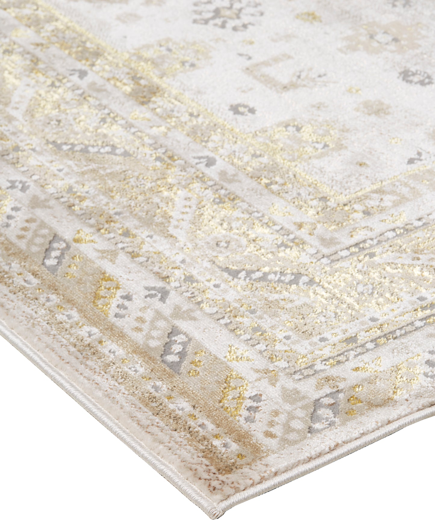 Aura Modern Persian, Gold/Ivory