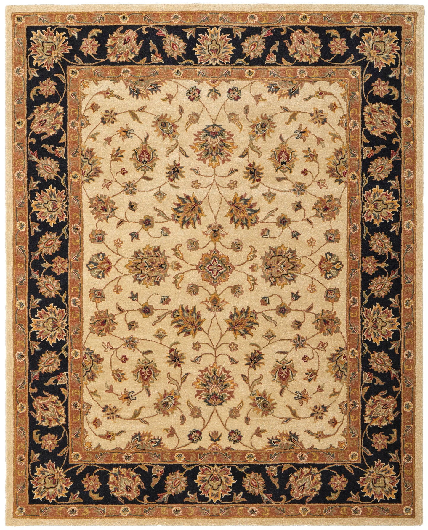 Wagner Traditional Oriental, Tan/Brown/Black