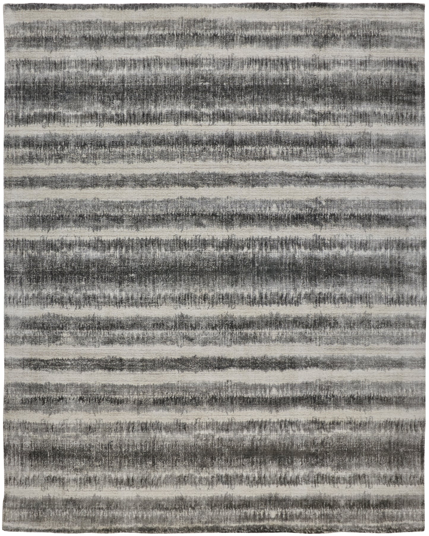 Mackay Transitional Stripes, Gray/Ivory/Black