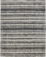 Mackay Transitional Stripes, Gray/Ivory/Black
