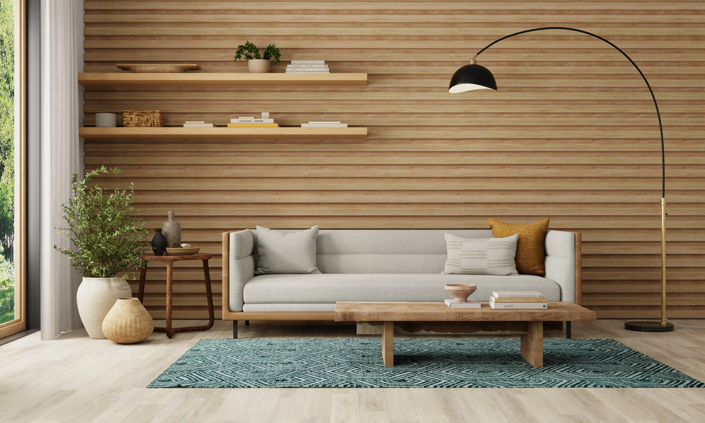 Colton Modern Geometric, Blue