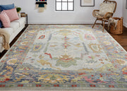 Karina Traditional Persian, Blue/Gray/Gold
