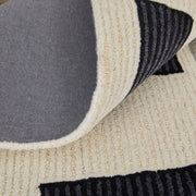 Maguire Transitional Abstract, Ivory/Taupe