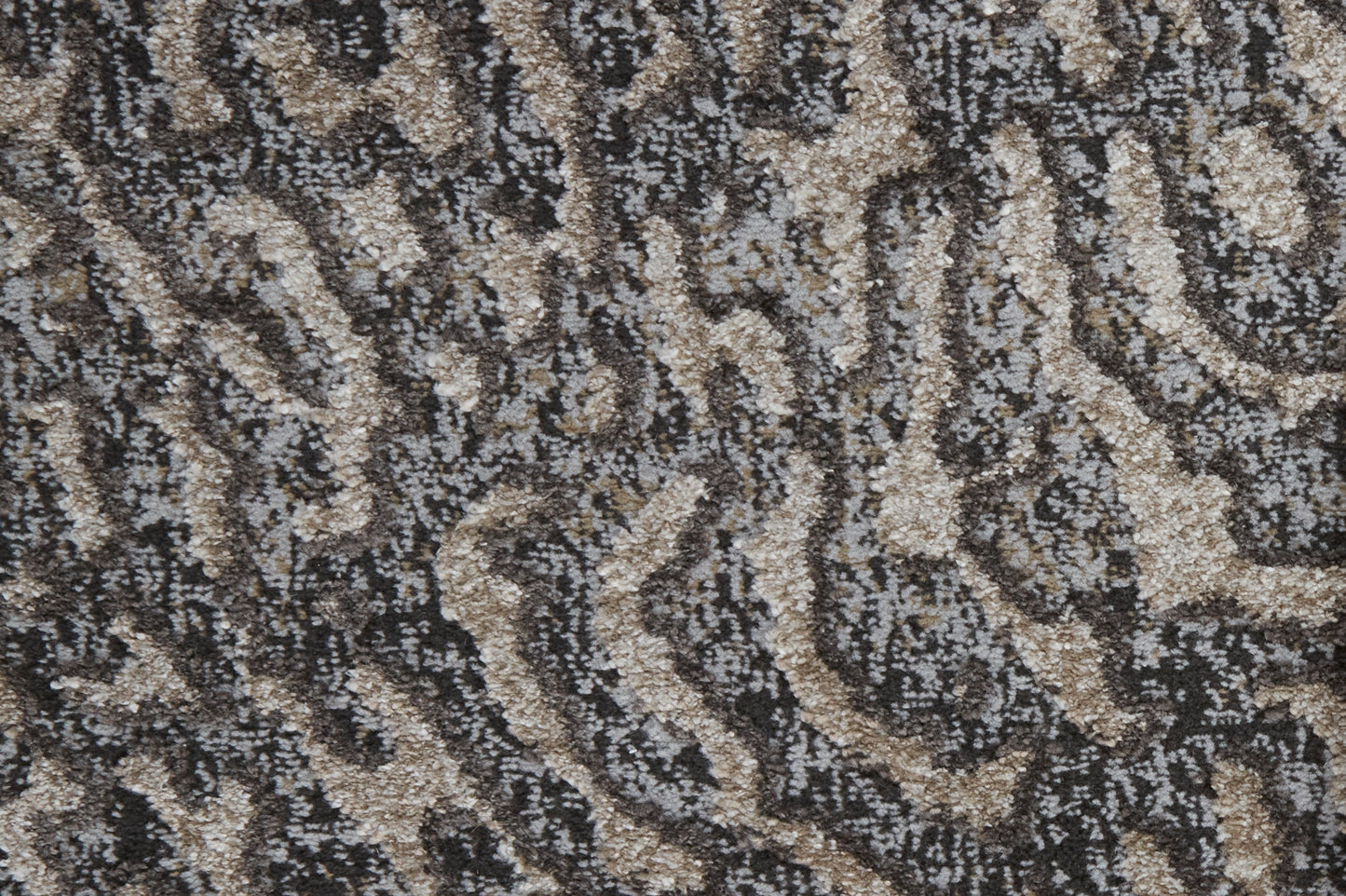 Vancouver Modern Abstract, Gray/Taupe/Ivory