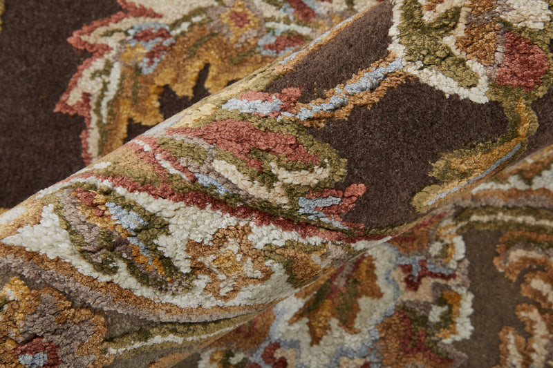 Prescott Traditional Oriental, Brown/Tan/Ivory