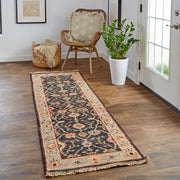 Carrington Traditional Oriental, Black/Gold/Gray