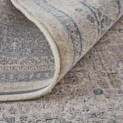 Marquette Transitional Medallion, Taupe/Gray/Blue