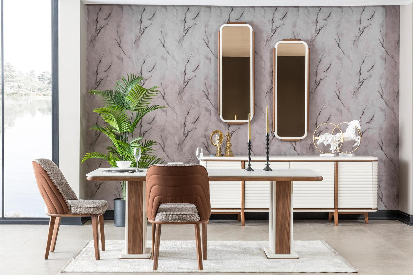 Bentley Moonstone Dining Room Set