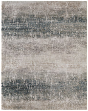 Richmond Modern Abstract, Ivory/Blue/Green