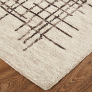 Maddox Transitional Abstract, Tan/Brown