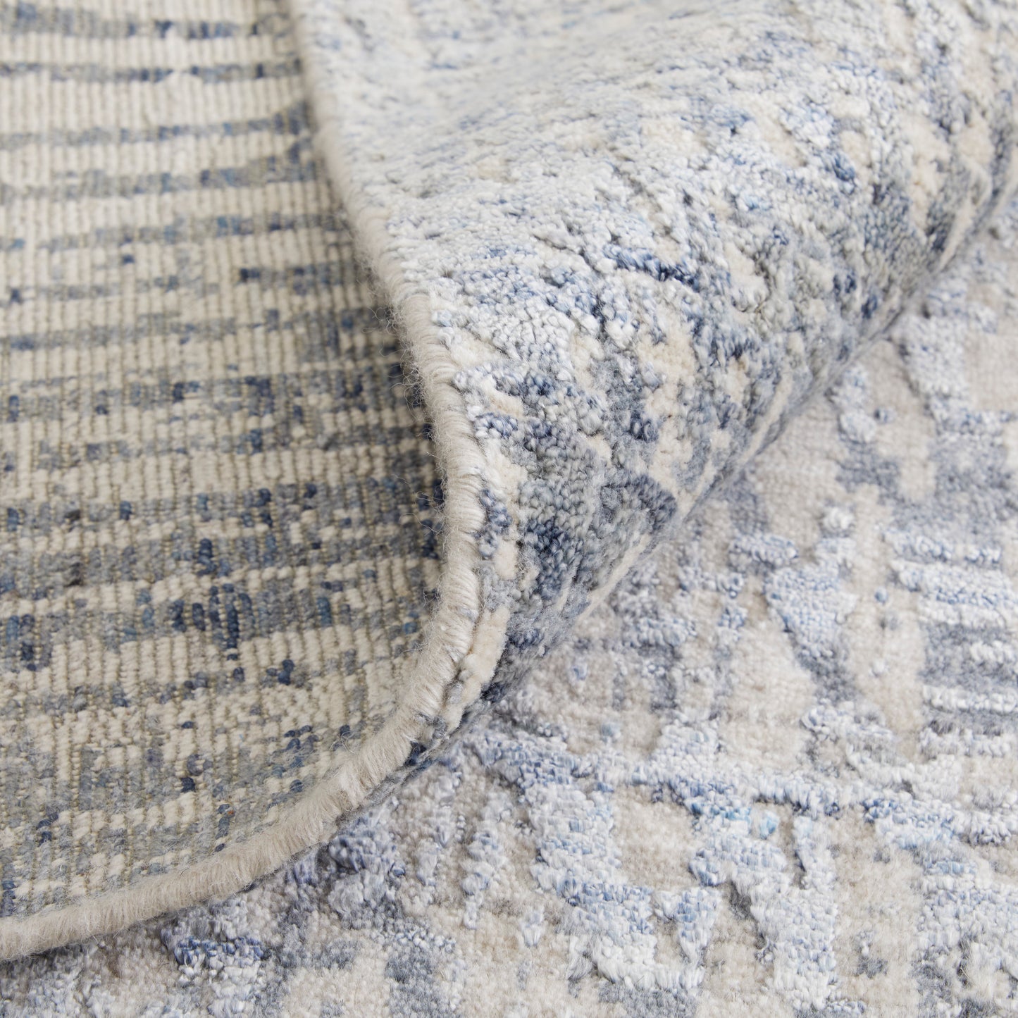 Eastfield Modern Abstract, Blue/Ivory/Gray