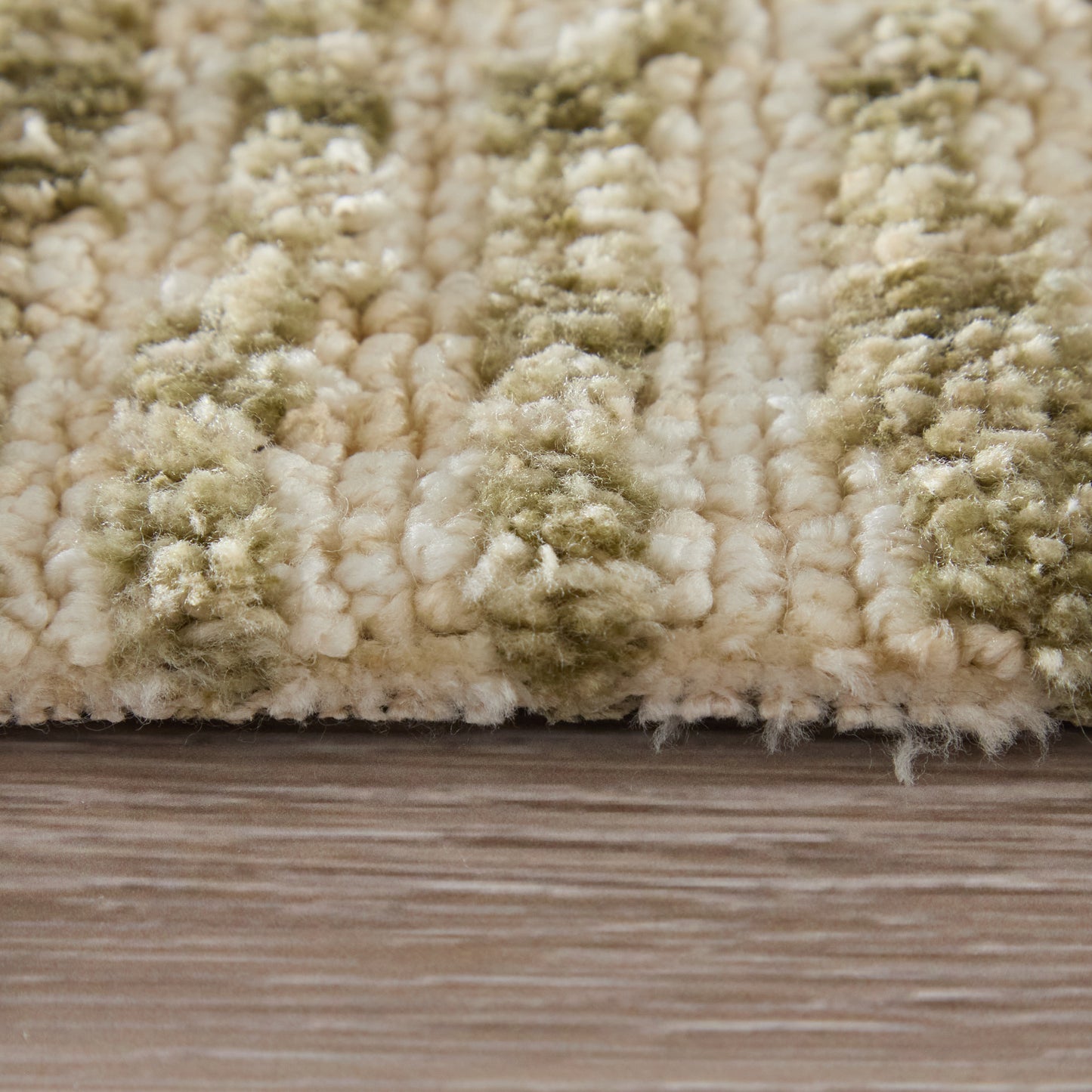 Colton Modern Abstract, Green/Tan