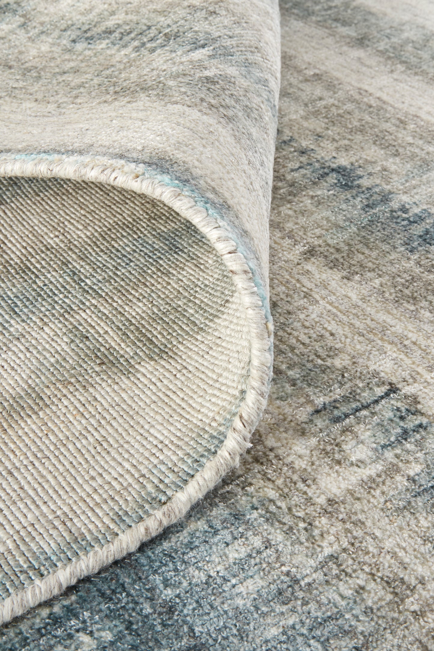 Mackay Transitional Stripes, Gray/Blue/Green