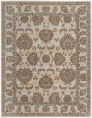 Celene Traditional Bordered, Tan/Ivory/Brown