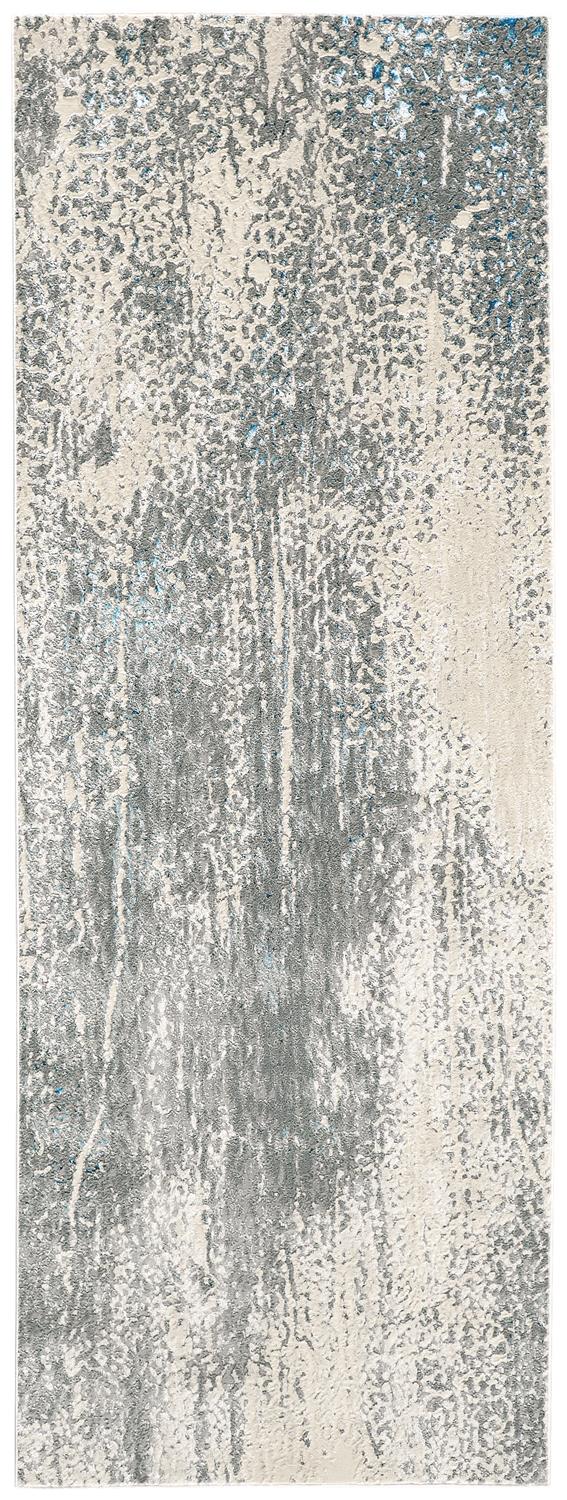 Azure Modern Watercolor, Gray/Blue/Ivory