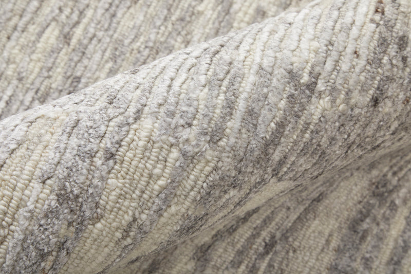 Brighton Modern Abstract, Ivory/Taupe/Silver