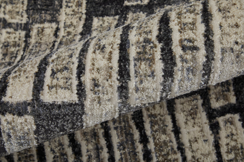 Kano Transitional Geometric, Gray/Black/Ivory