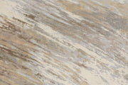 Parker Transitional Abstract, Ivory/Tan/Brown