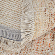 Caldwell Transitional Medallion, Orange/Tan/Ivory