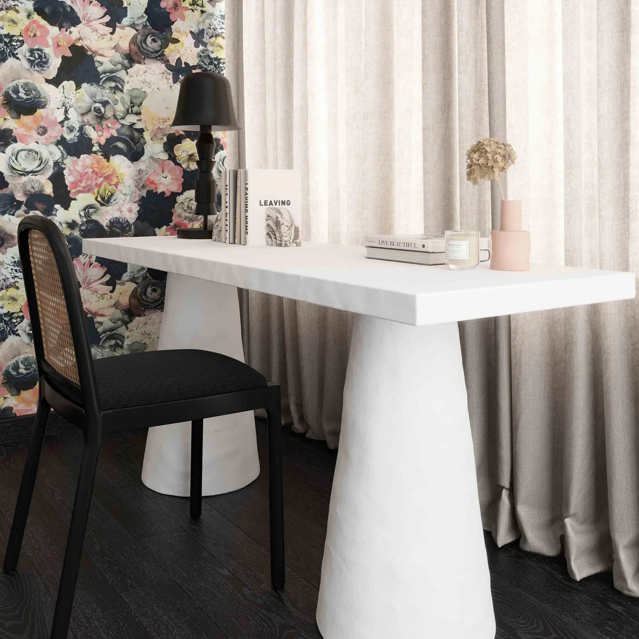 Halo Plaster Desk