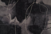 Anya Transitional Abstract, Ivory/Gray/Taupe