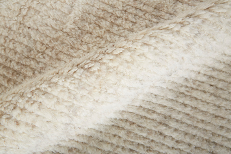 Alford Modern Solid, Ivory/Tan