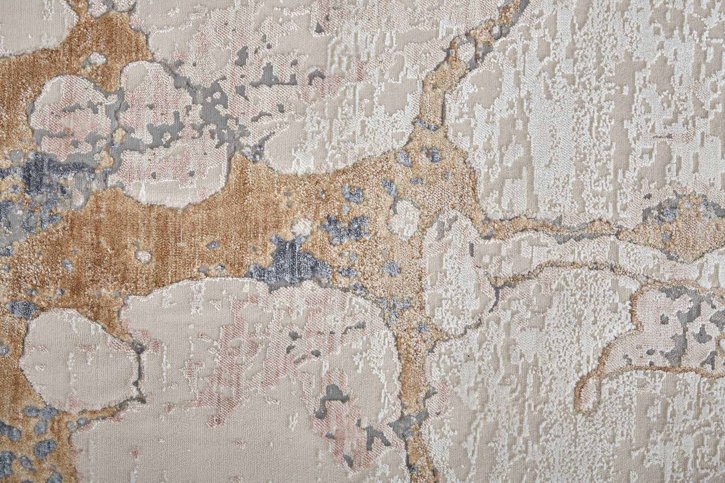 Laina Transitional Abstract, Tan/Blue