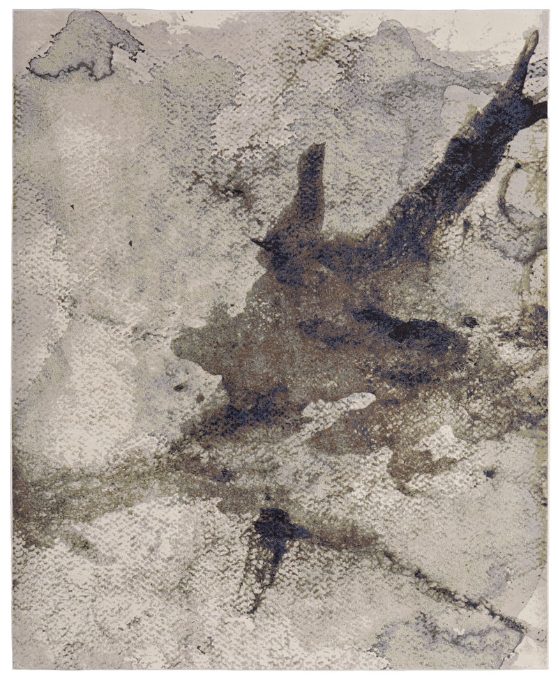 Clio Modern Abstract, Taupe/Brown/Black