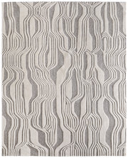 Kimball Transitional Abstract, Ivory/Gray