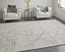 Switch Whitton Modern Abstract, Ivory/Gray 2 image
