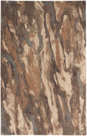 Amira Transitional Abstract, Brown/Gray/Tan