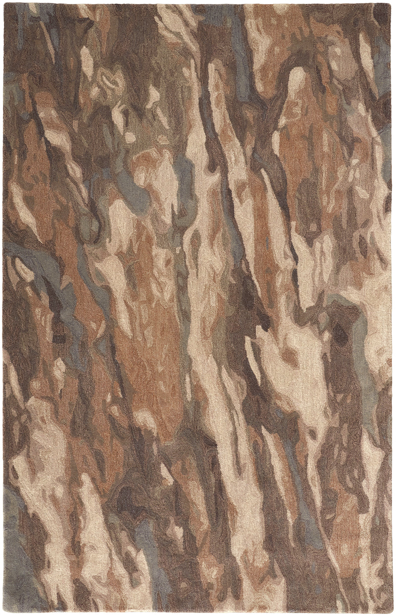 Amira Transitional Abstract, Brown/Gray/Tan