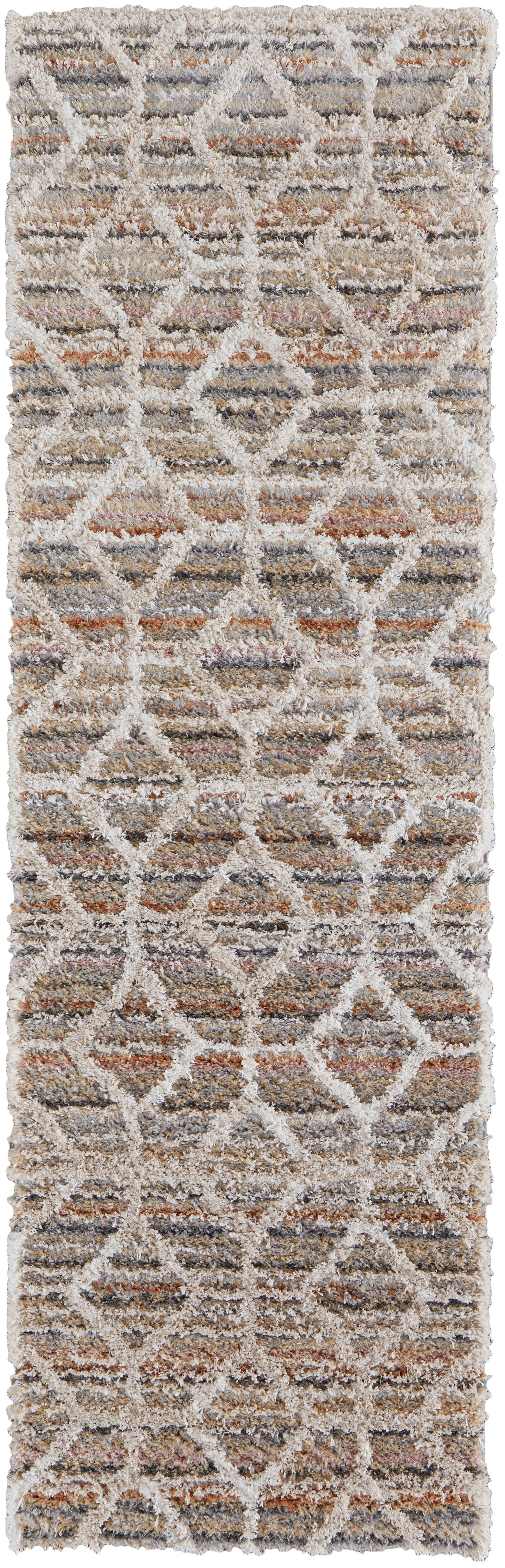 Mynka Transitional Diamond, Tan/Taupe/Ivory