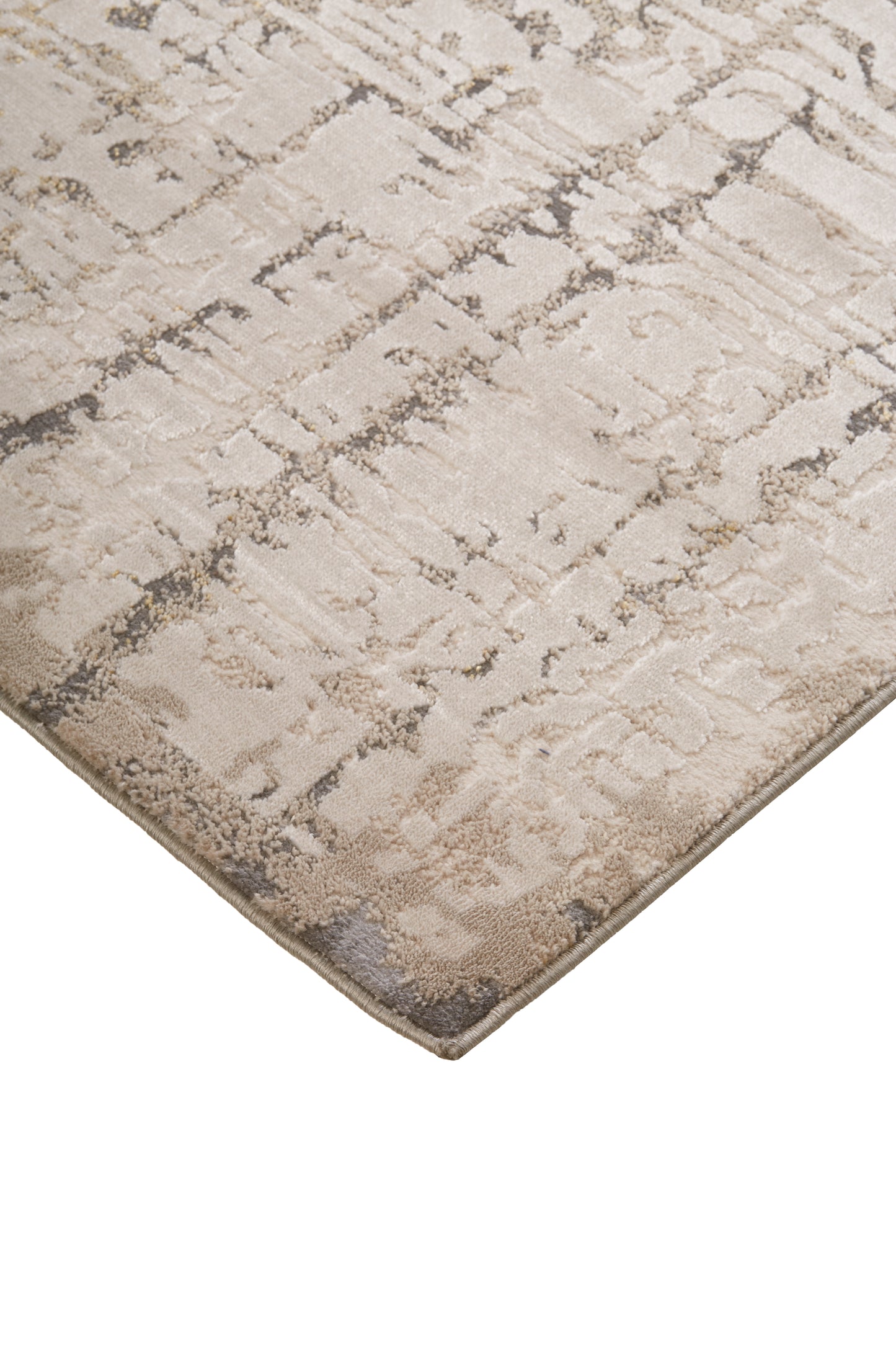 Waldor Modern Abstract, Ivory/Gray