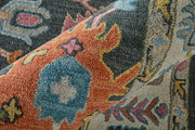 Springfield Traditional Floral & Botanical, Gray/Ivory/Blue