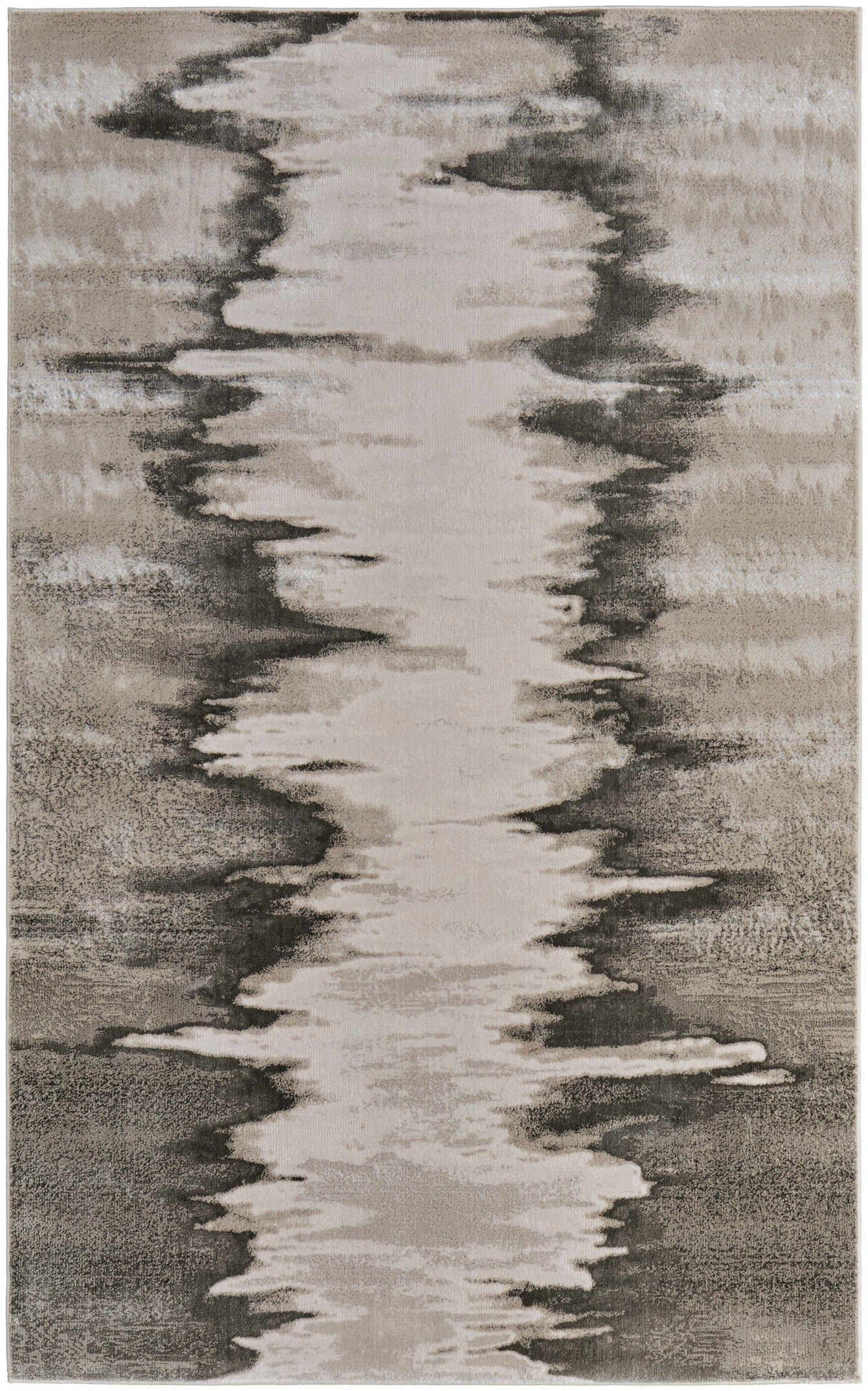 Micah Modern Abstract, Gray/Taupe/Ivory