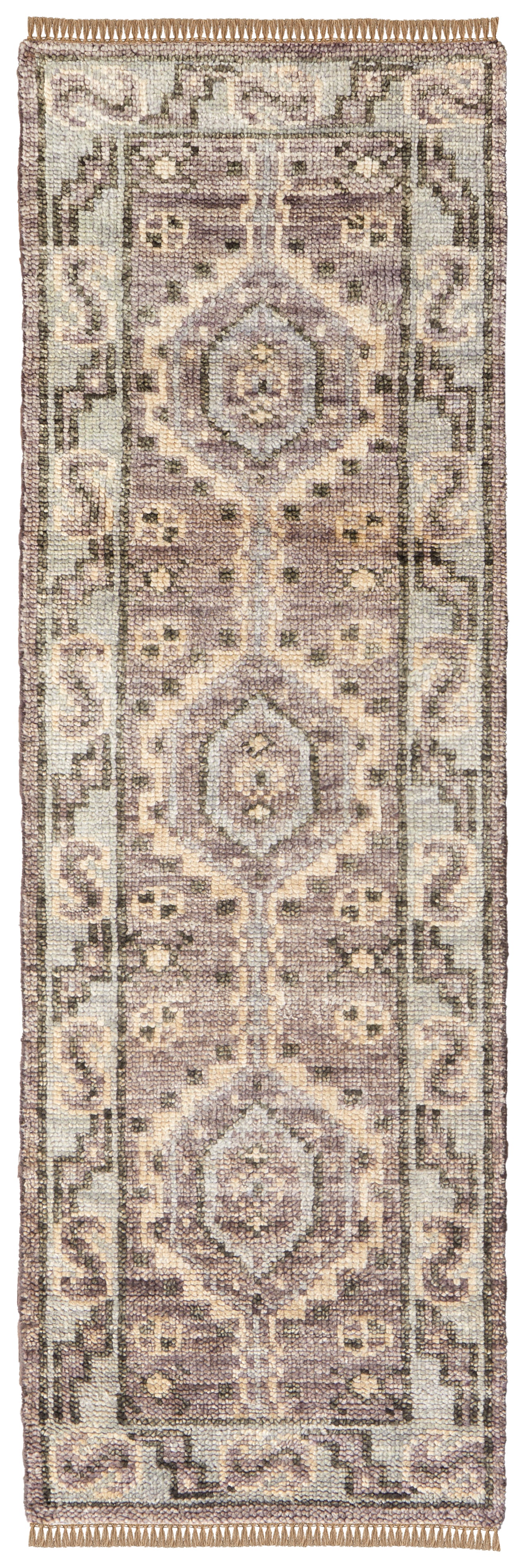 Fillmore Traditional Diamond, Brown/Gray