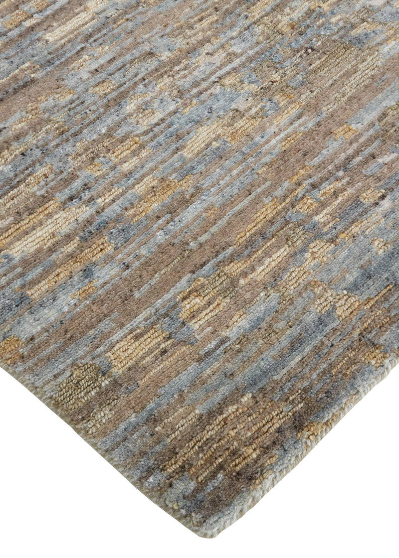 Conroe Modern Abstract, Brown/Gray