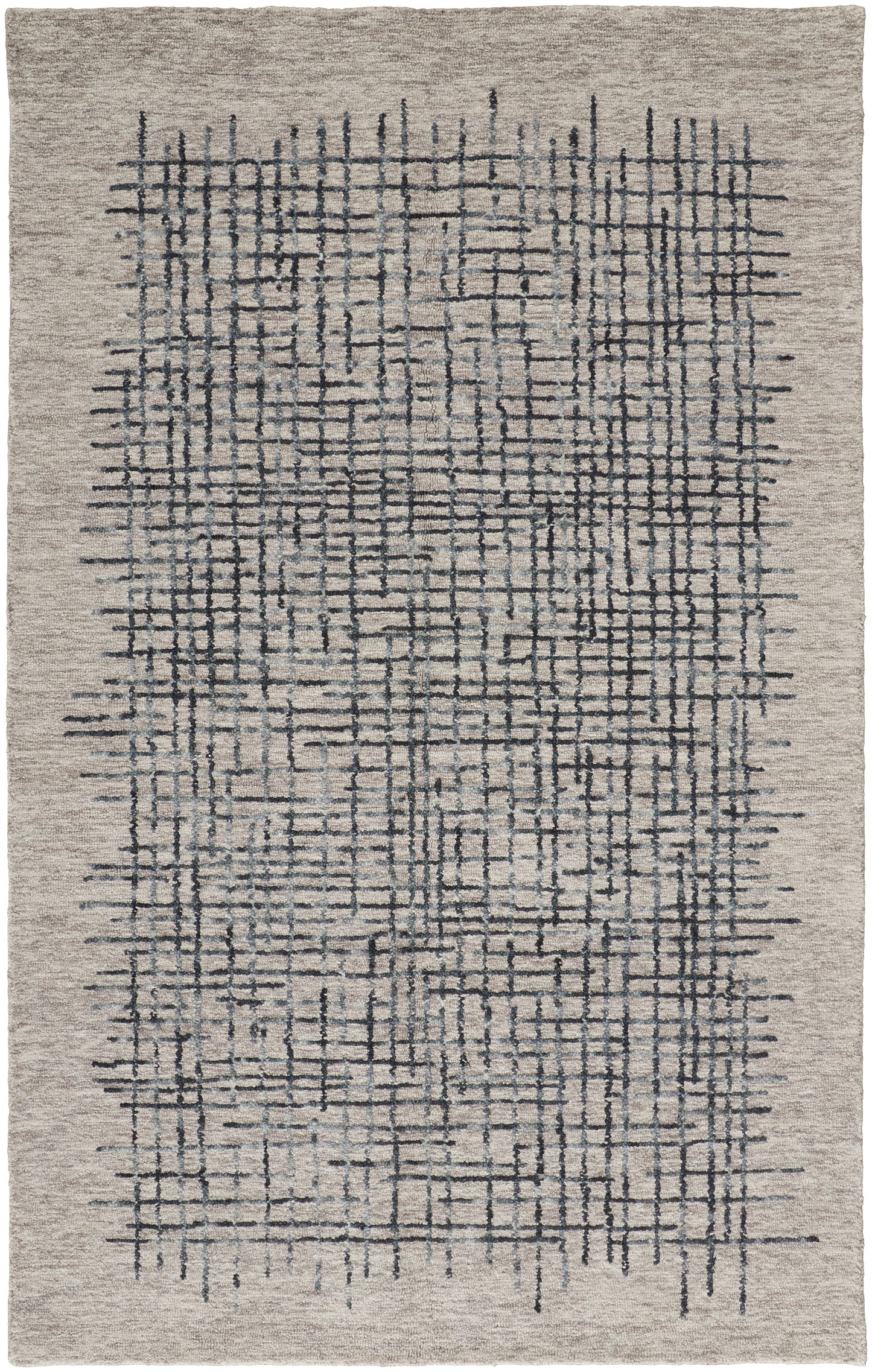 Maddox Transitional Abstract, Gray/Green/Tan