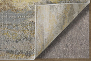 Aura Modern Abstract, Gold/Gray/Ivory