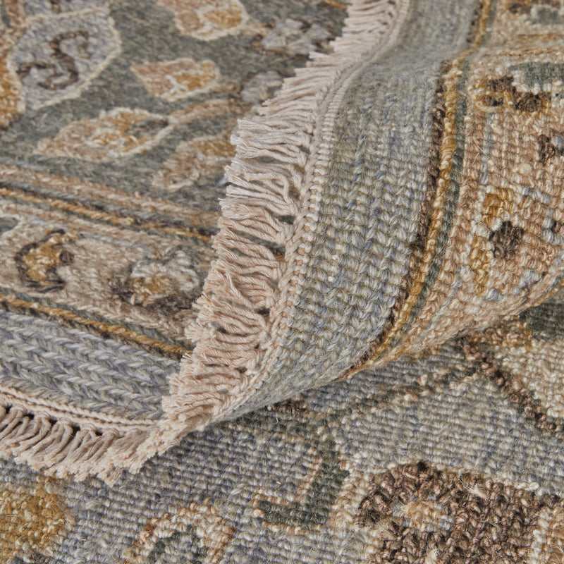 Corbitt Traditional Oriental, Blue/Gold/Gray
