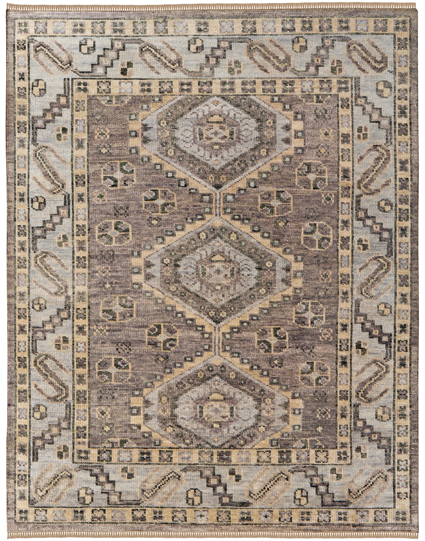 Fillmore Traditional Diamond, Brown/Gray