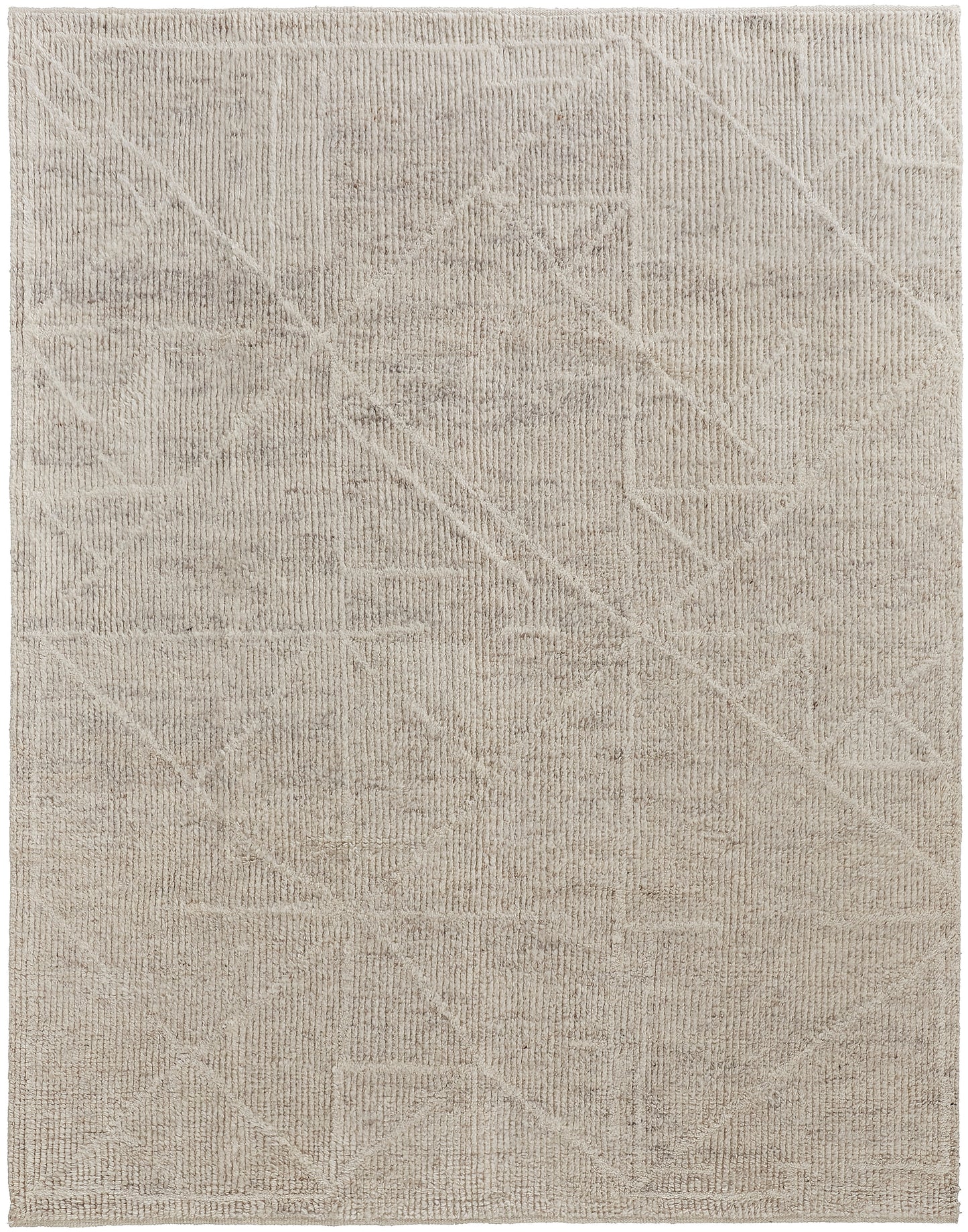 Alford Modern Solid, Ivory/Tan